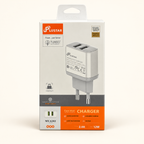 شاحن Plustar بمنفذي USB